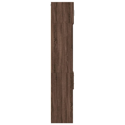 Hochschrank Schmal Eichen-Optik 50x42,5x225 cm Holzwerkstoff