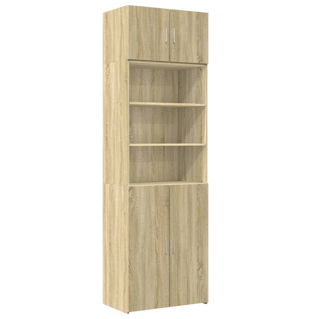 Hochschrank Sonoma-Eiche 70x42,5x225 cm Holzwerkstoff