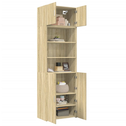 Hochschrank Sonoma-Eiche 70x42,5x225 cm Holzwerkstoff