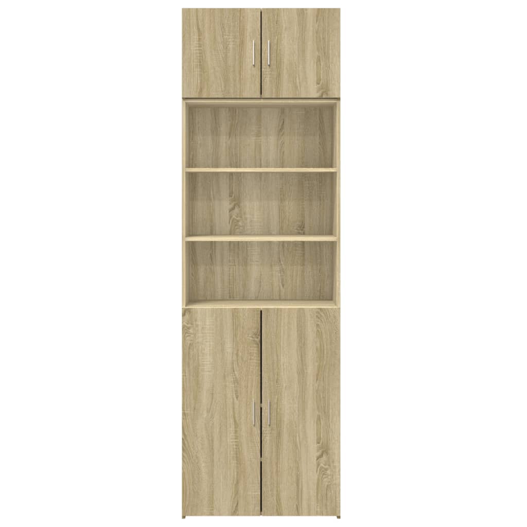 Hochschrank Sonoma-Eiche 70x42,5x225 cm Holzwerkstoff