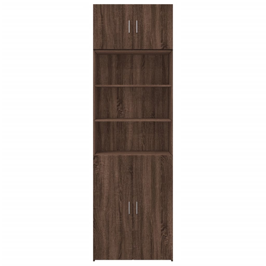 Hochschrank Eichen-Optik 70x42,5x225 cm Holzwerkstoff