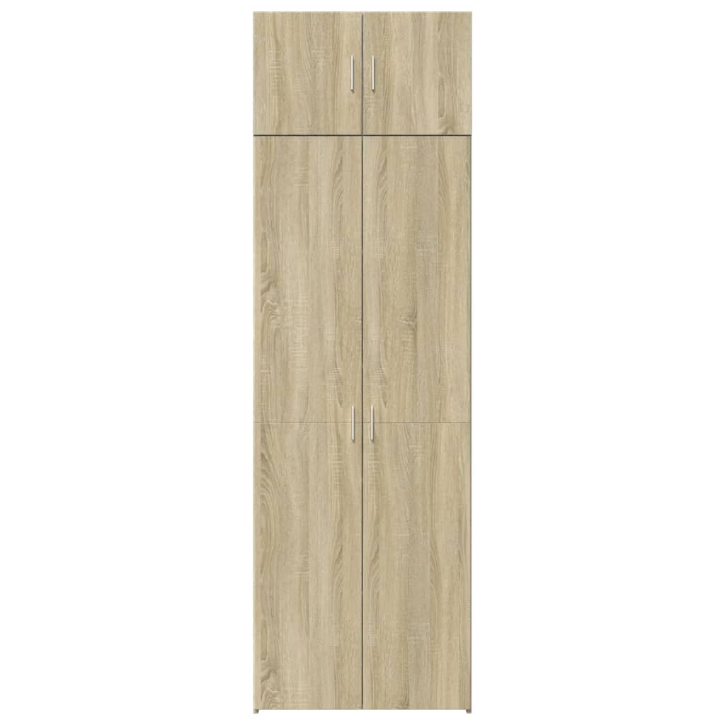 Hochschrank Sonoma-Eiche 70x42,5x225 cm Holzwerkstoff