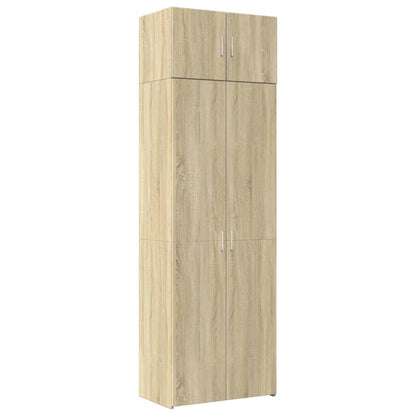 Hochschrank Sonoma-Eiche 70x42,5x225 cm Holzwerkstoff