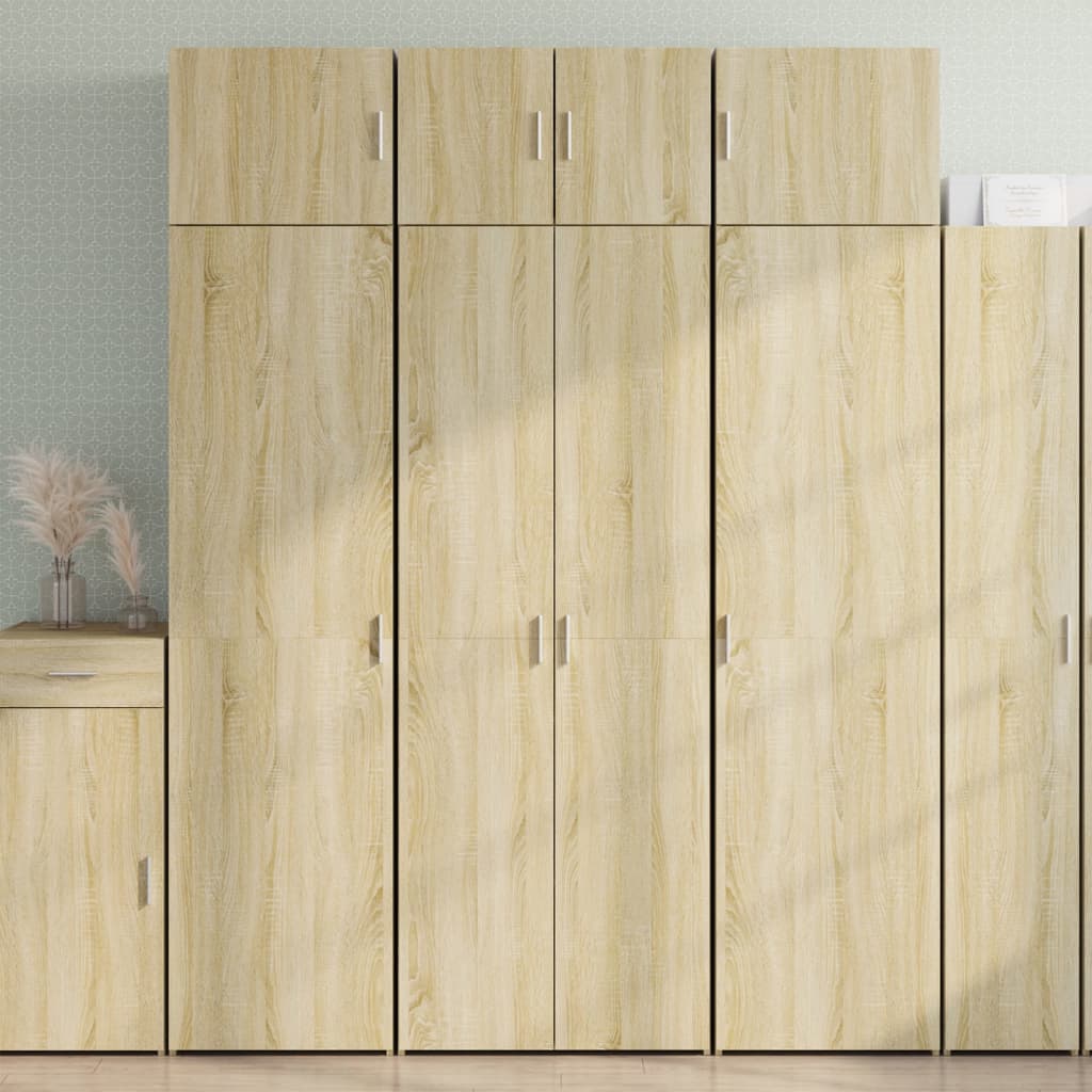 Hochschrank Sonoma-Eiche 70x42,5x225 cm Holzwerkstoff