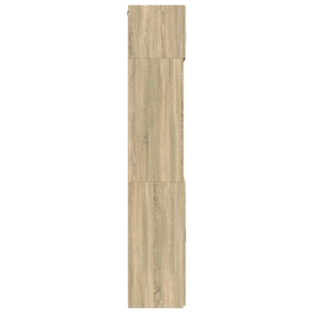 Hochschrank Sonoma-Eiche 80x42,5x225 cm Holzwerkstoff