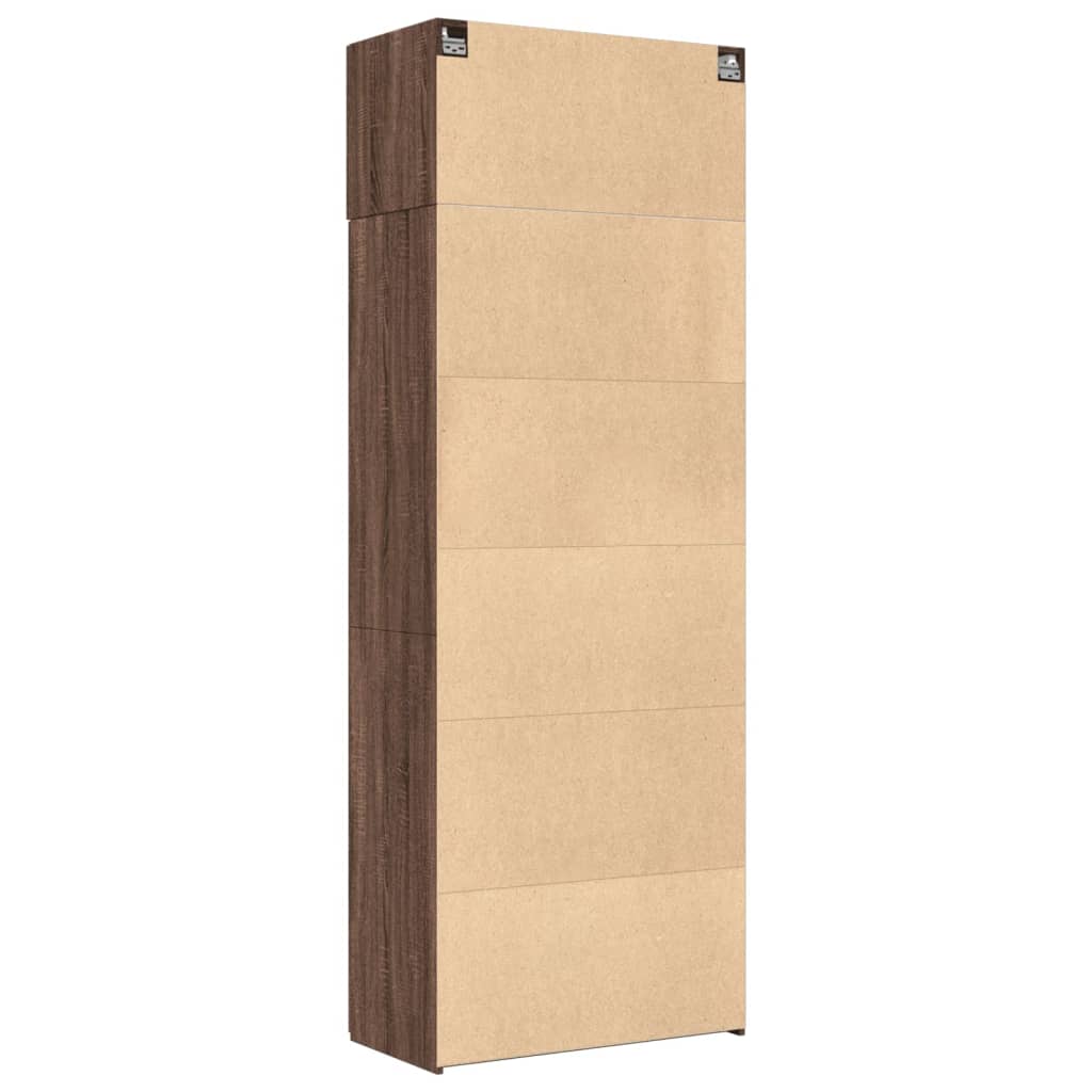 Hochschrank Eichen-Optik 80x42,5x225 cm Holzwerkstoff