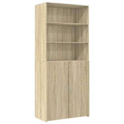 Highboard Sonoma-Eiche 80x42,5x249 cm Holzwerkstoff