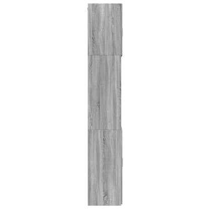 Highboard Grau Sonoma 80x42,5x249 cm Holzwerkstoff