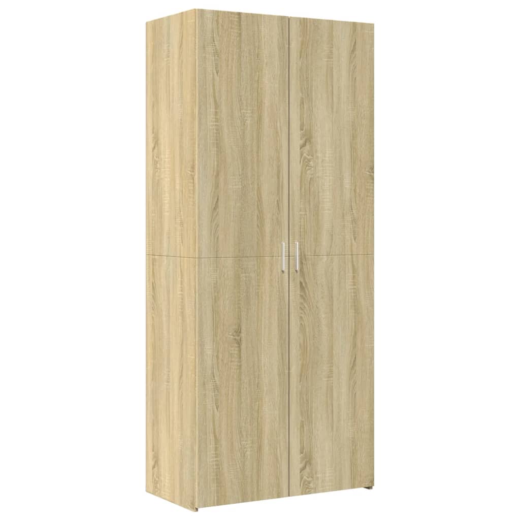 Highboard Sonoma-Eiche 80x42,5x249 cm Holzwerkstoff