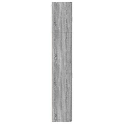 Highboard Grau Sonoma 80x42,5x249 cm Holzwerkstoff