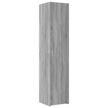 Highboard Grau Sonoma 40x42,5x185 cm Holzwerkstoff