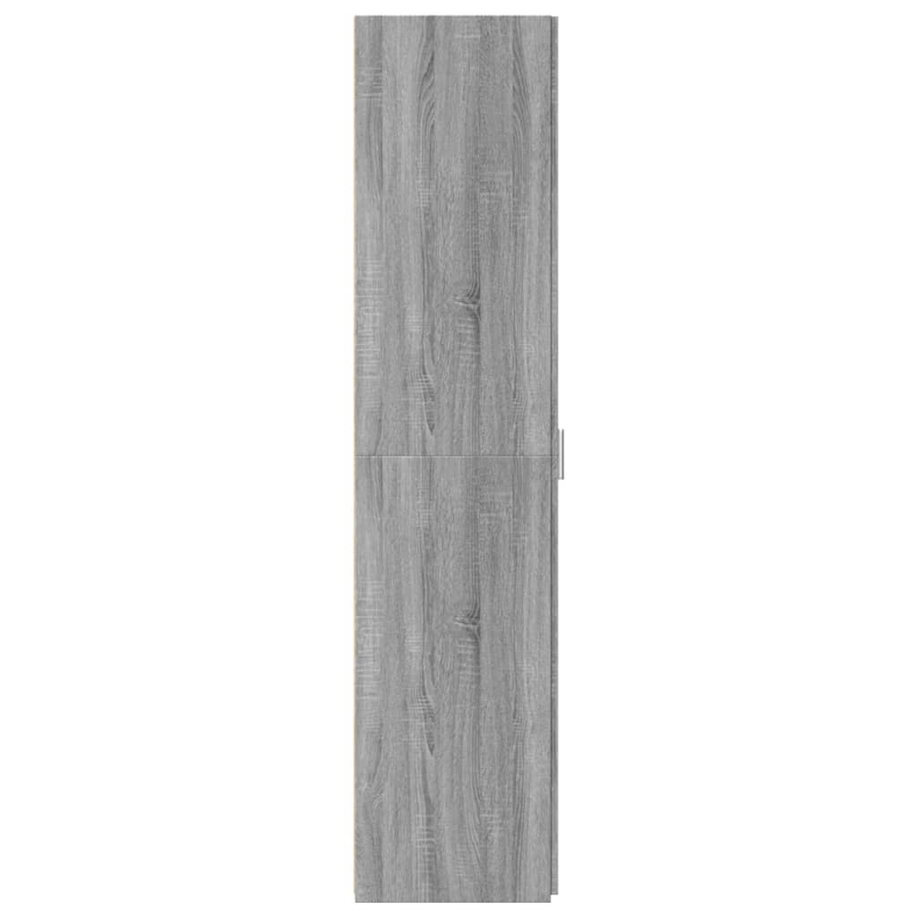 Highboard Grau Sonoma 40x42,5x185 cm Holzwerkstoff