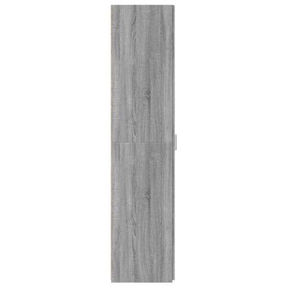 Highboard Grau Sonoma 40x42,5x185 cm Holzwerkstoff