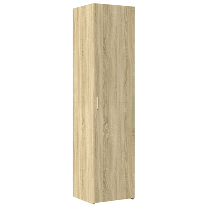 Highboard Sonoma-Eiche 45x42,5x185 cm Holzwerkstoff