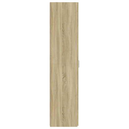 Highboard Sonoma-Eiche 45x42,5x185 cm Holzwerkstoff