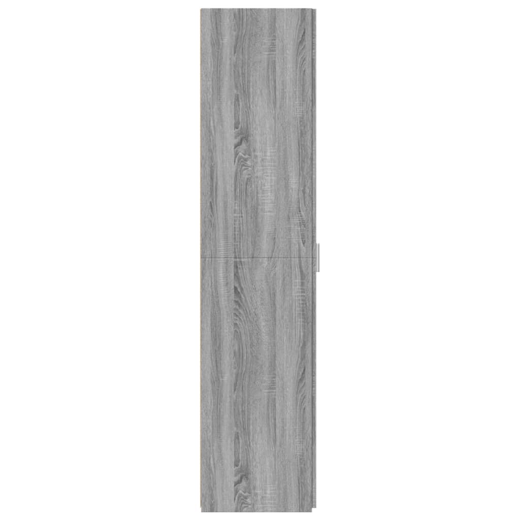 Highboard Grau Sonoma 45x42,5x185 cm Holzwerkstoff