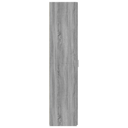 Highboard Grau Sonoma 45x42,5x185 cm Holzwerkstoff