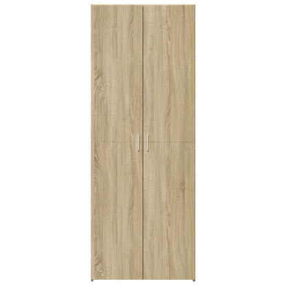 Highboard Sonoma-Eiche 70x42,5x185 cm Holzwerkstoff