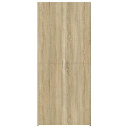 Highboard Sonoma-Eiche 70x42,5x185 cm Holzwerkstoff