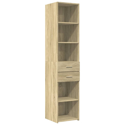 Highboard Sonoma-Eiche 40x42,5x185 cm Holzwerkstoff