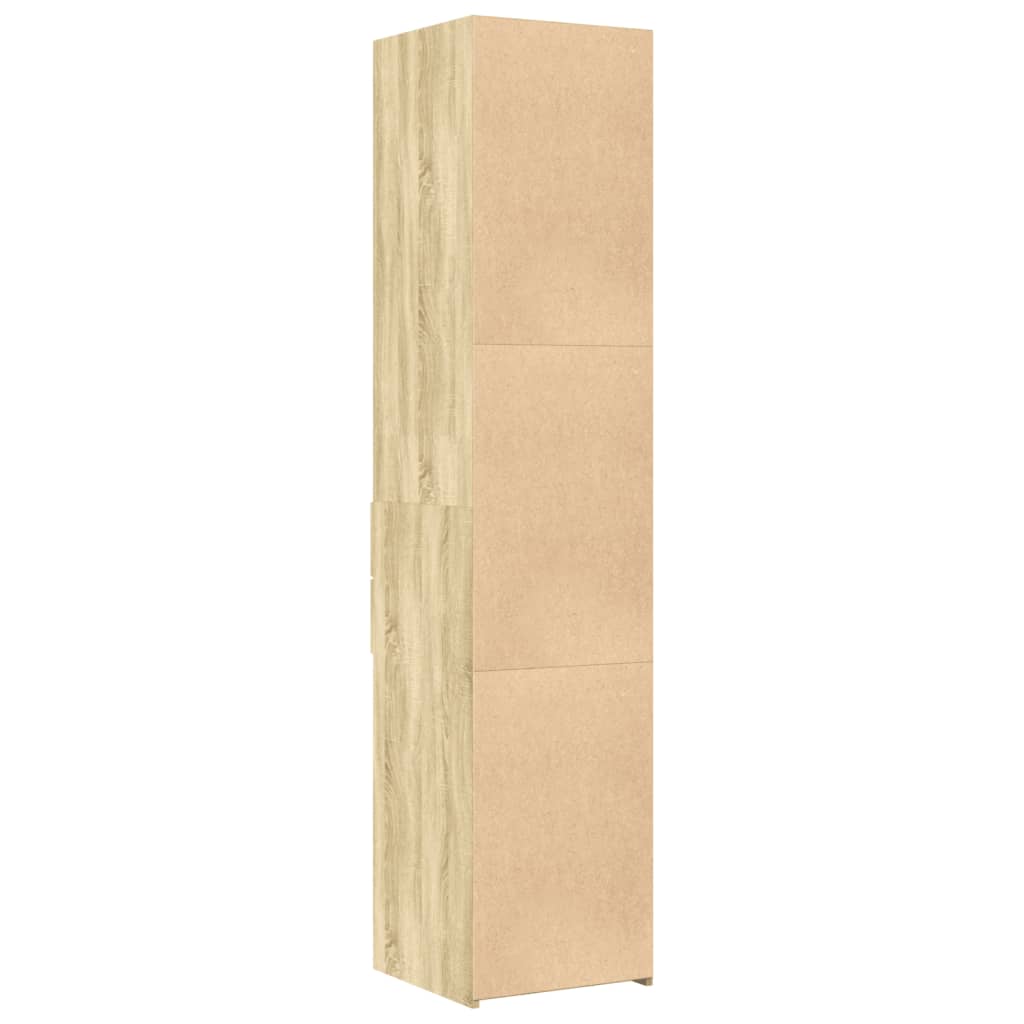 Highboard Sonoma-Eiche 40x42,5x185 cm Holzwerkstoff