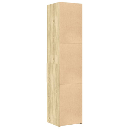 Highboard Sonoma-Eiche 40x42,5x185 cm Holzwerkstoff