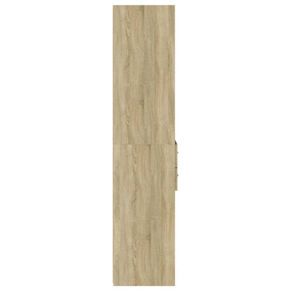 Highboard Sonoma-Eiche 45x42,5x185 cm Holzwerkstoff