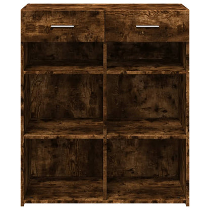 Sideboard Räuchereiche 80x42,5x93 cm Holzwerkstoff