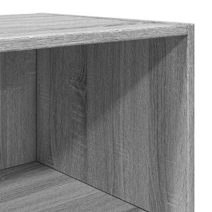 Highboard Grau Sonoma-Eiche 45x41x185 cm Holzwerkstoff