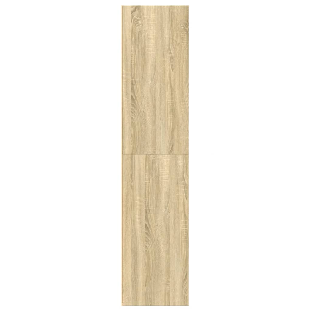 Highboard Sonoma-Eiche 70x41x185 cm Holzwerkstoff