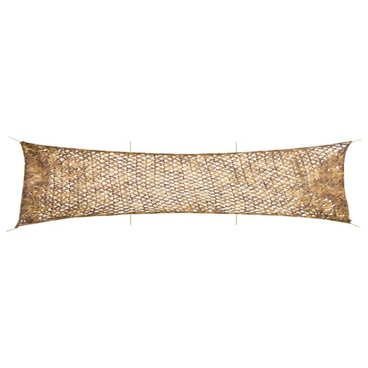 Tarnnetz mit Aufbewahrungstasche 613x138 cm Sandfarbe