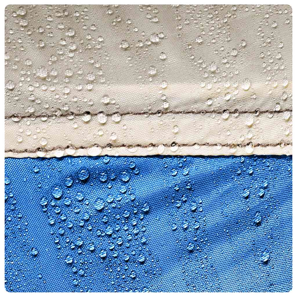 Strandzelt 2 Personen Azurblau Wasserdicht