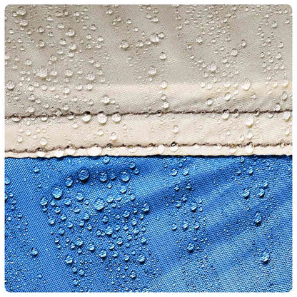 Strandzelt 2 Personen Azurblau Wasserdicht