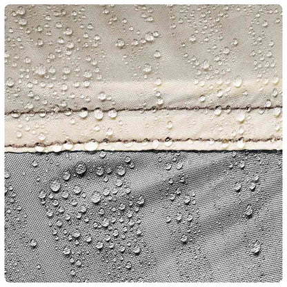 Strandzelt 2 Personen Grau Wasserdicht