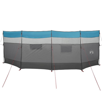 Camping-Windschutz Blau 510x153 cm Wasserdicht