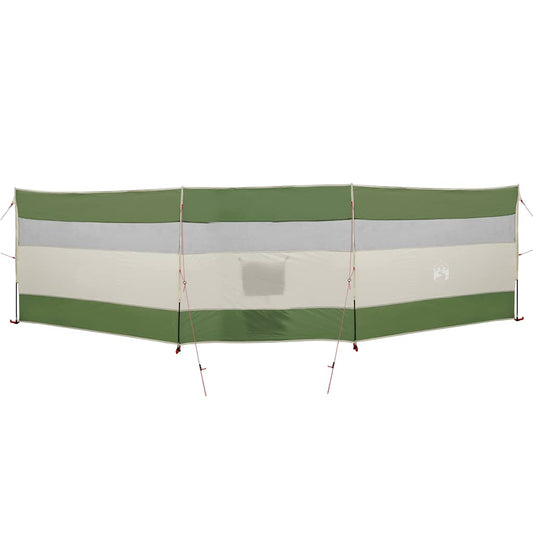Camping-Windschutz Grün 508x130 cm Wasserdicht
