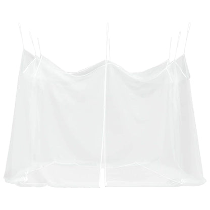 Moskitonetz für den Außenbereich, 220 Maschen, Weiß, 300 x 300 x 250 cm