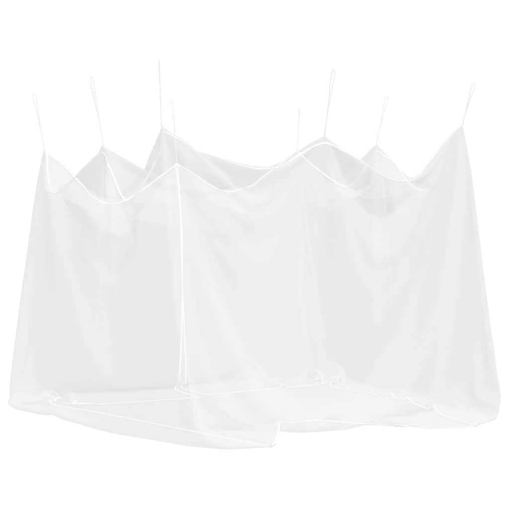 Moskitonetz für den Außenbereich, 220 Maschen, Weiß, 300 x 300 x 250 cm