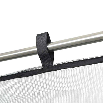 Moskitonetz für den Außenbereich, 220 Maschen, Schwarz, 300 x 300 x 200 cm