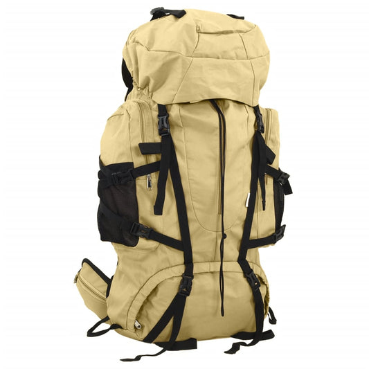 Wanderrucksack Khaki 60 L Oxford-Gewebe