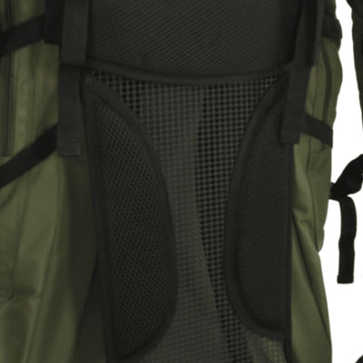 Wanderrucksack Armeegrün 100 L Oxford-Gewebe