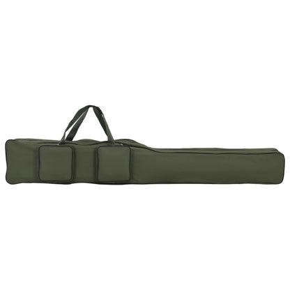 Borsa per canna da pesca, verde scuro, 160 cm, tessuto Oxford