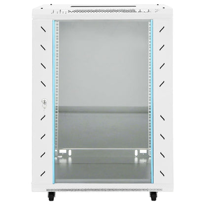 15U Netzwerkschrank auf Rollen 19" IP20 53x40x80 cm