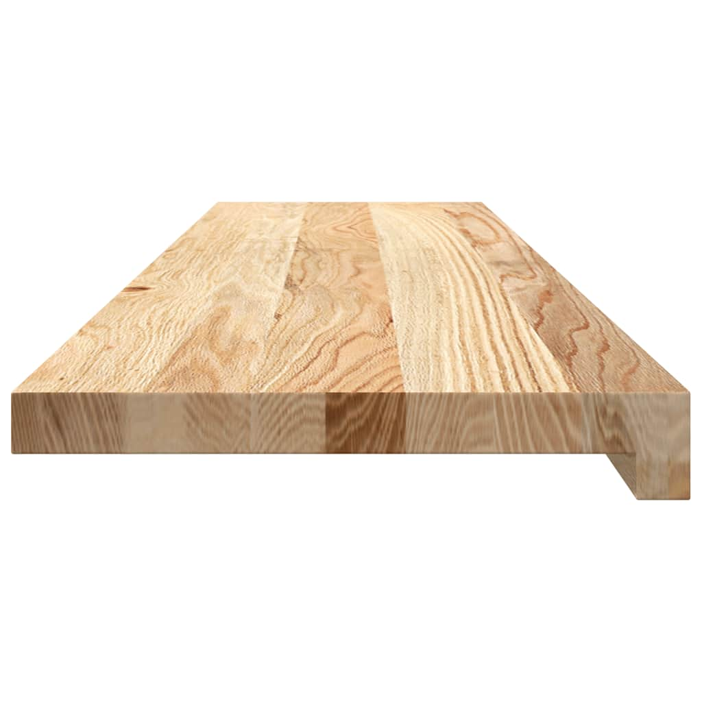 Treppenstufen 4 Stk. Unbehandelt 100x30x2 cm Massivholz Eiche