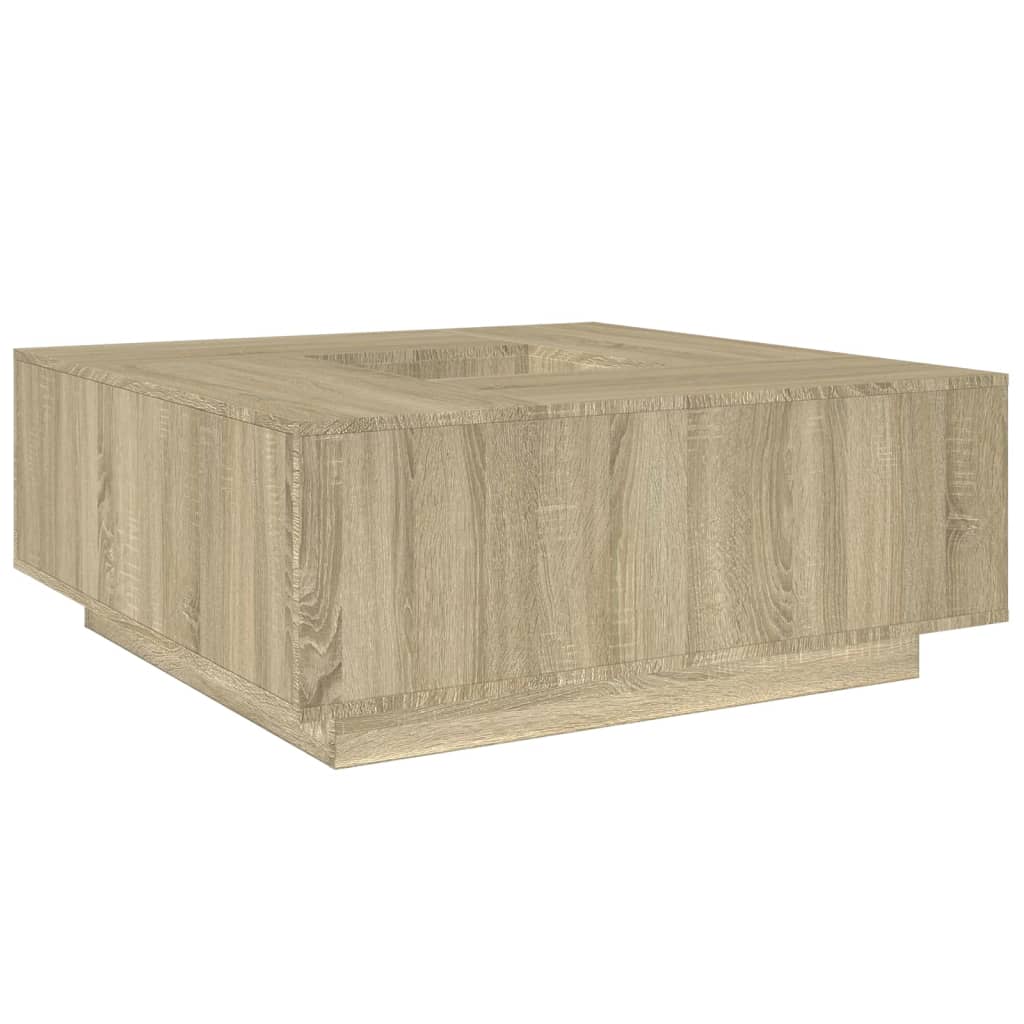 Couchtisch Sonoma-Eiche 100x100x40 cm Holzwerkstoff