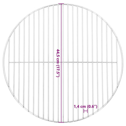 Grillrost Rund Ø44,5 cm 304 Edelstahl