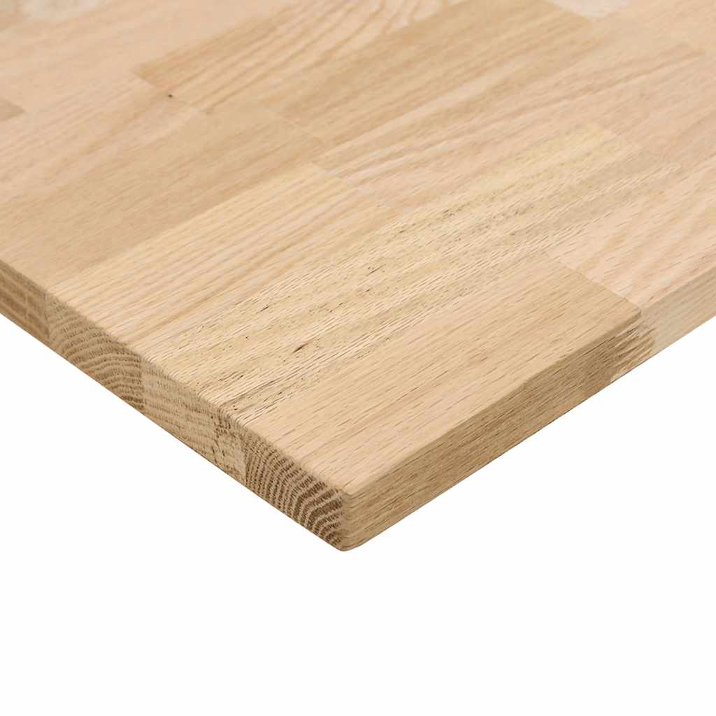 Schreibtischplatte Unbehandelt 140x60x2,5 cm Massivholz Eiche