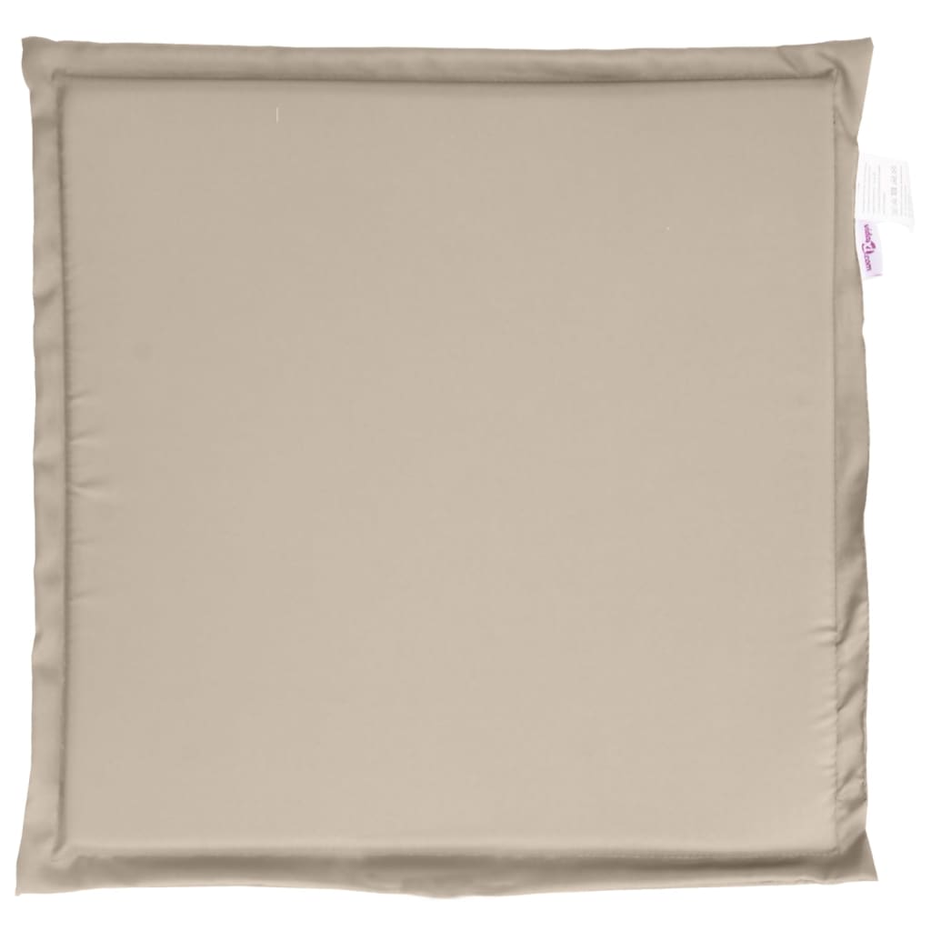 Garten-Sitzkissen 2 Stk. Taupe 45x45x2 cm Quadratisch