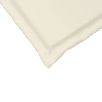 Garten-Sitzkissen 2 Stk. Creme 45x45x2 cm Quadratisch