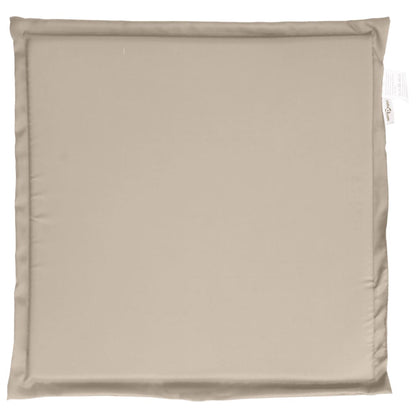 Garten-Sitzkissen 4 Stk. Taupe 45x45x2 cm Quadratisch